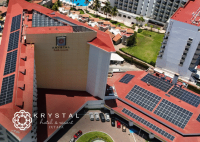 Sistema fotovoltaico en La Salle Cancún